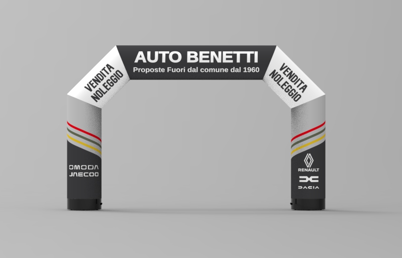 Arco Gonfiabile ad aria prigioniera