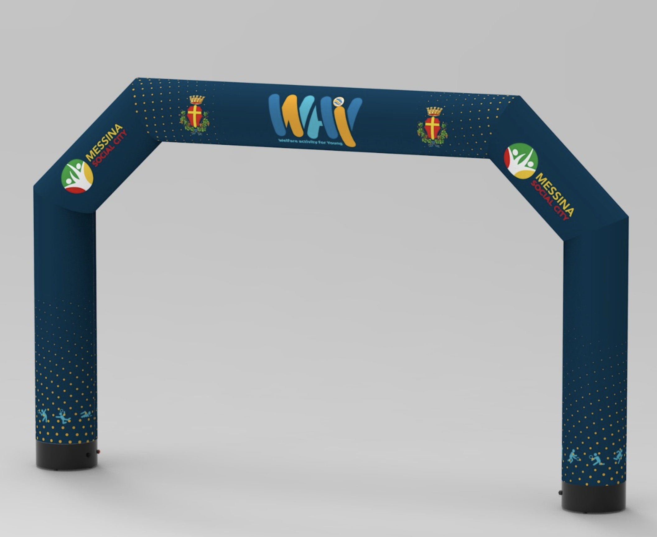 Arco Gonfiabile ad aria prigioniera