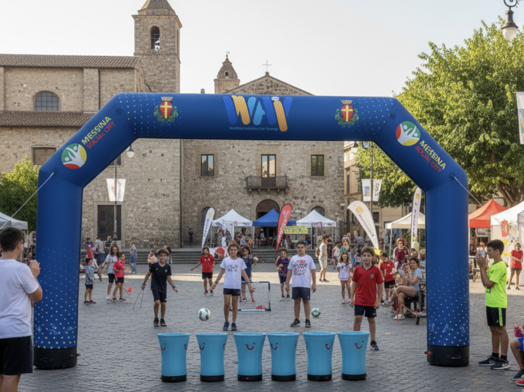 Arco Gonfiabile ad aria prigioniera