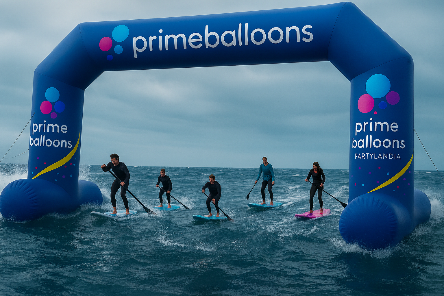 Archi Galleggianti Gonfiabili Pubblicitario