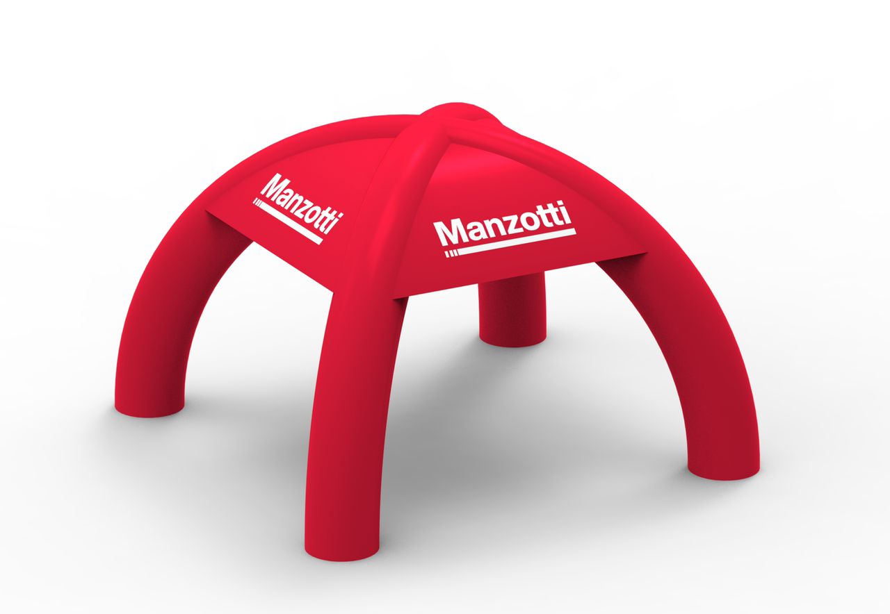 Gazebo Gonfiabile ad Aria Continua Personalizzabile