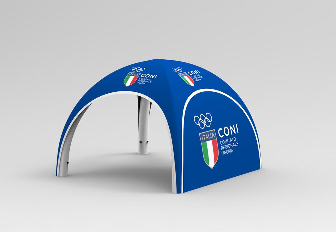 Gazebo Gonfiabile A Tenuta Stagna Personalizzabile