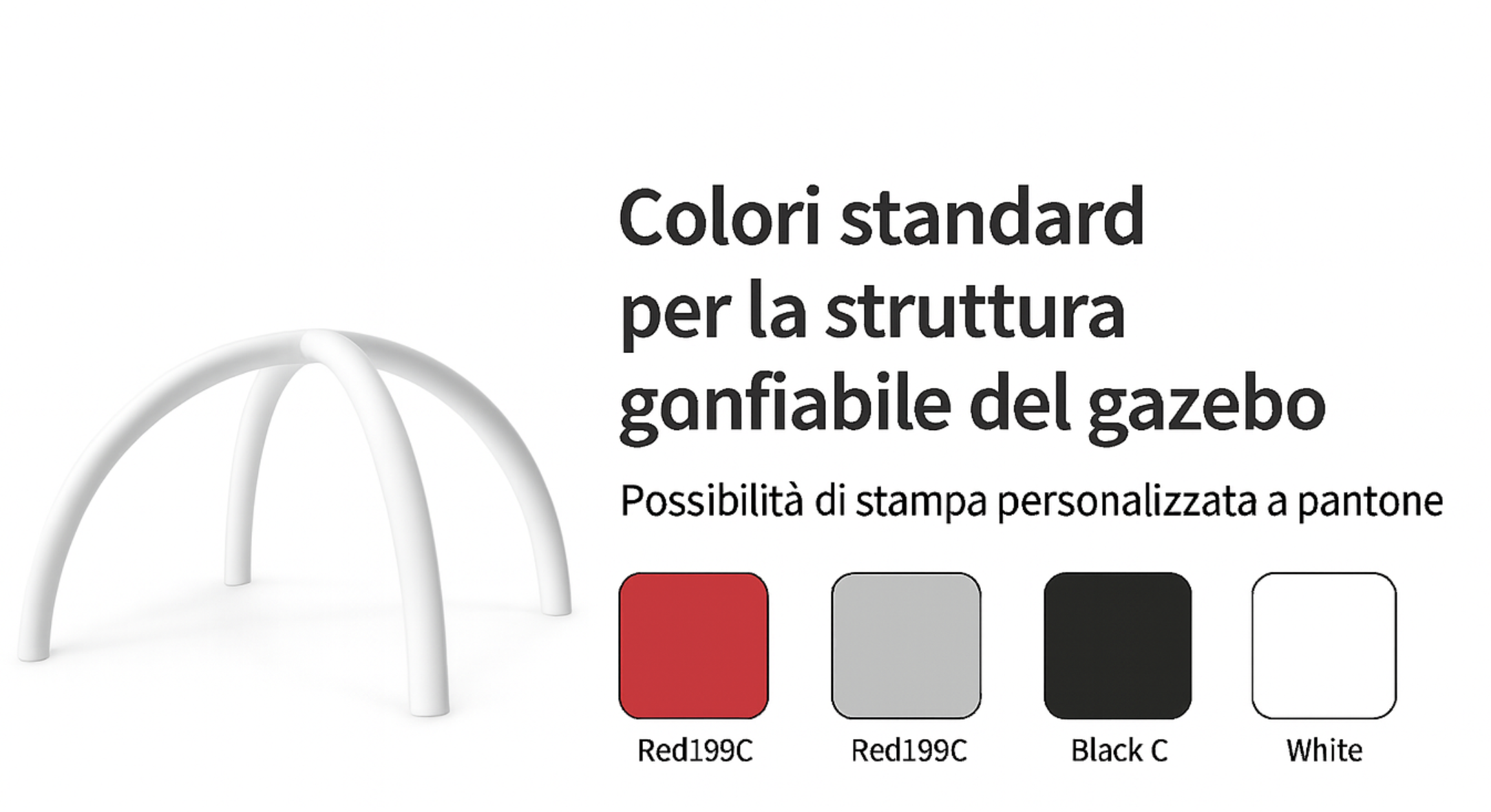 Gazebo Gonfiabile A Tenuta Stagna Personalizzabile