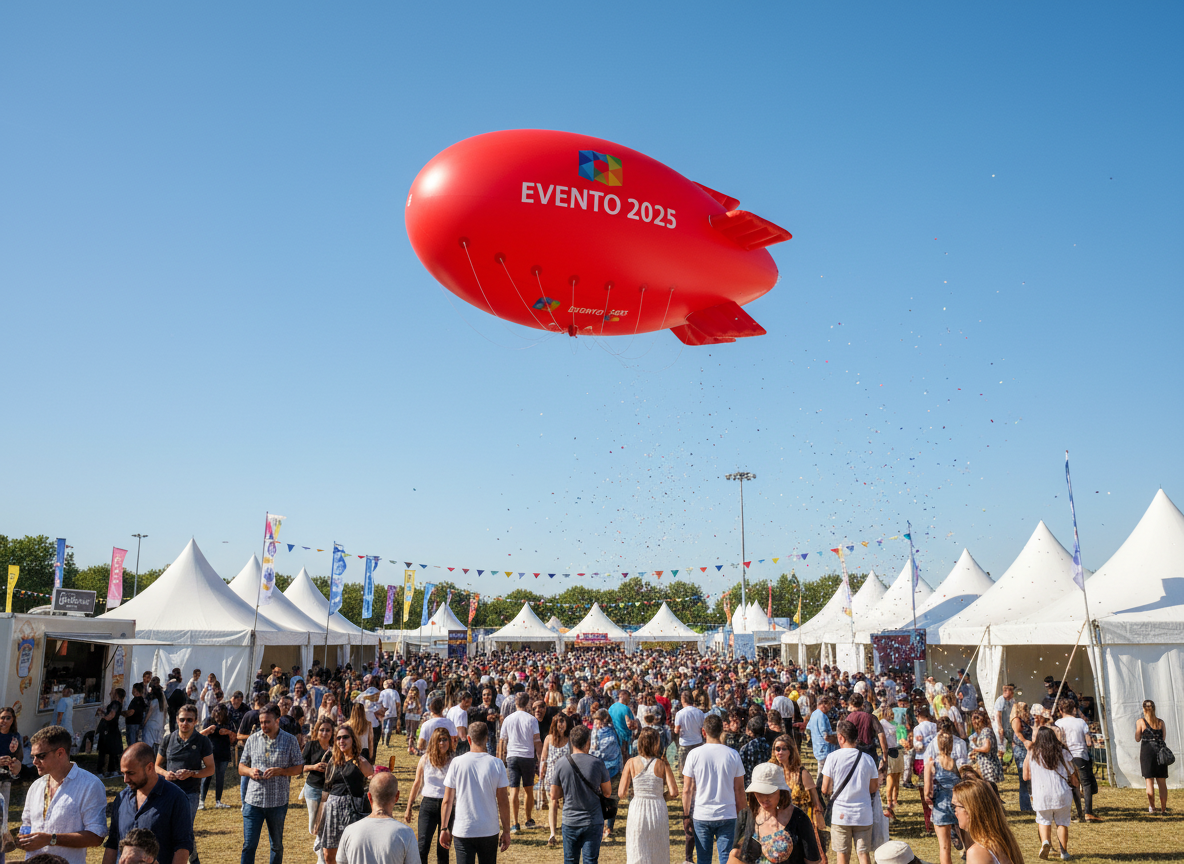 Dirigibile ad Elio Personalizzato