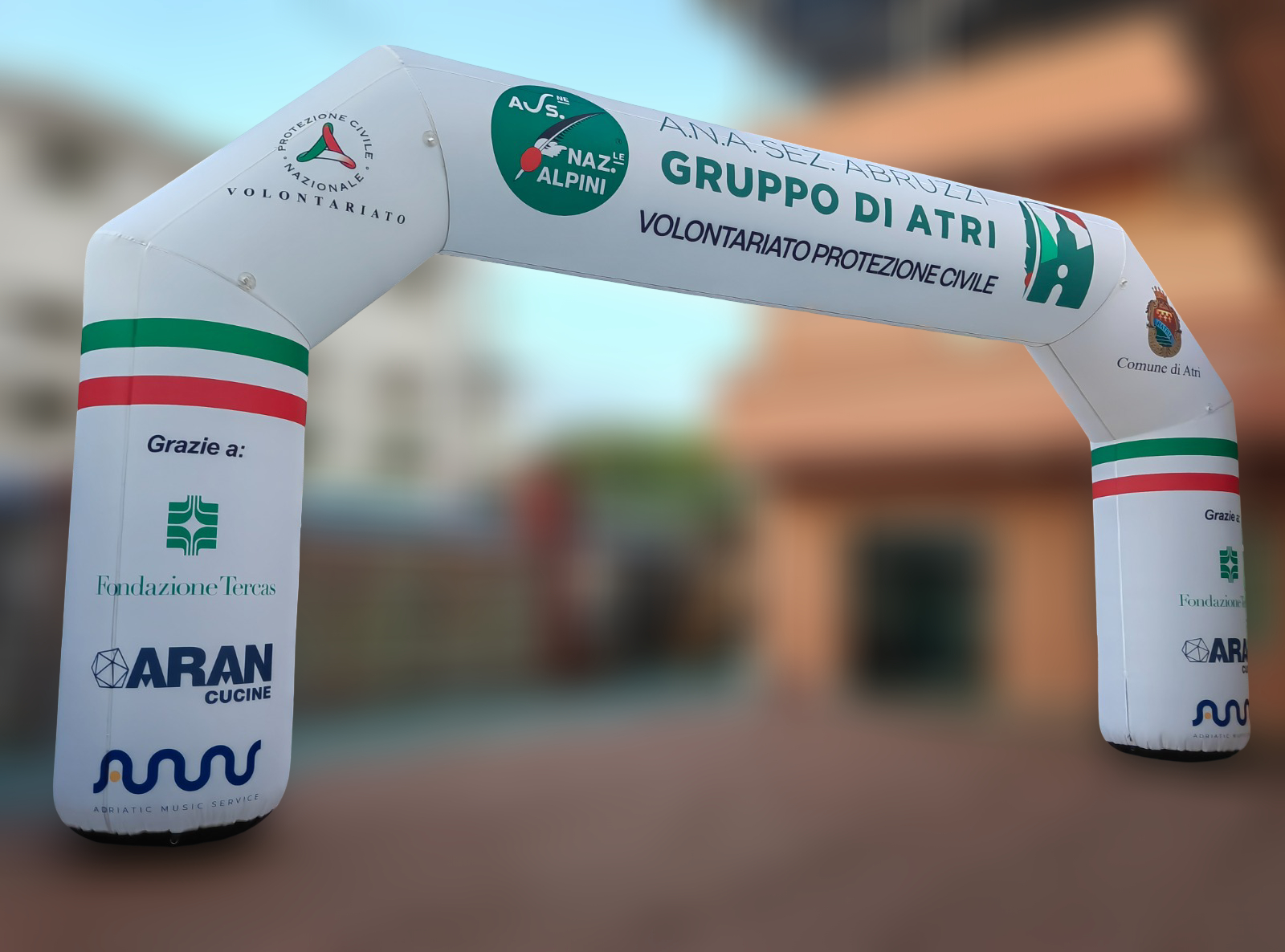 Arco Gonfiabile ad Aria Continua