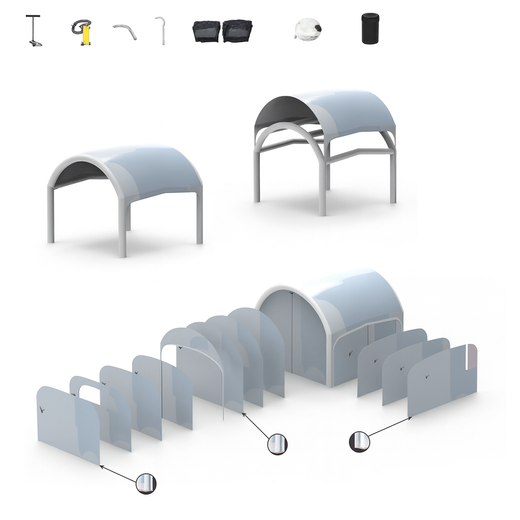 Gazebo Gonfiabile “Cloud” Personalizzabile