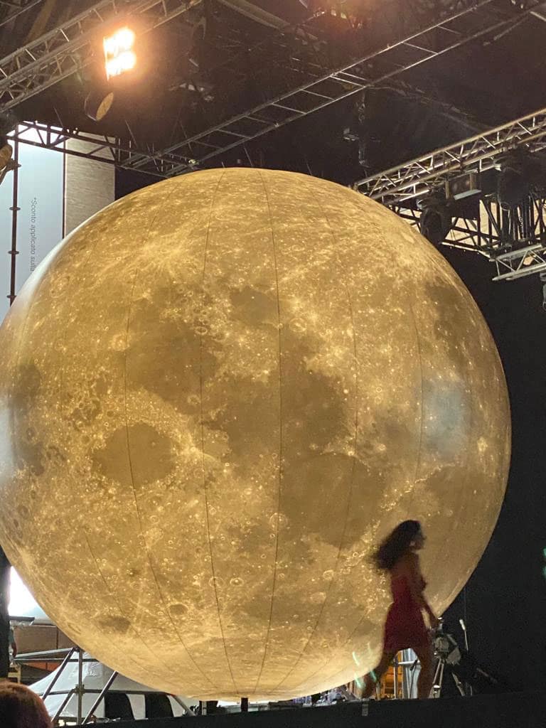 Giove Gonfiabile Gigante Illuminato