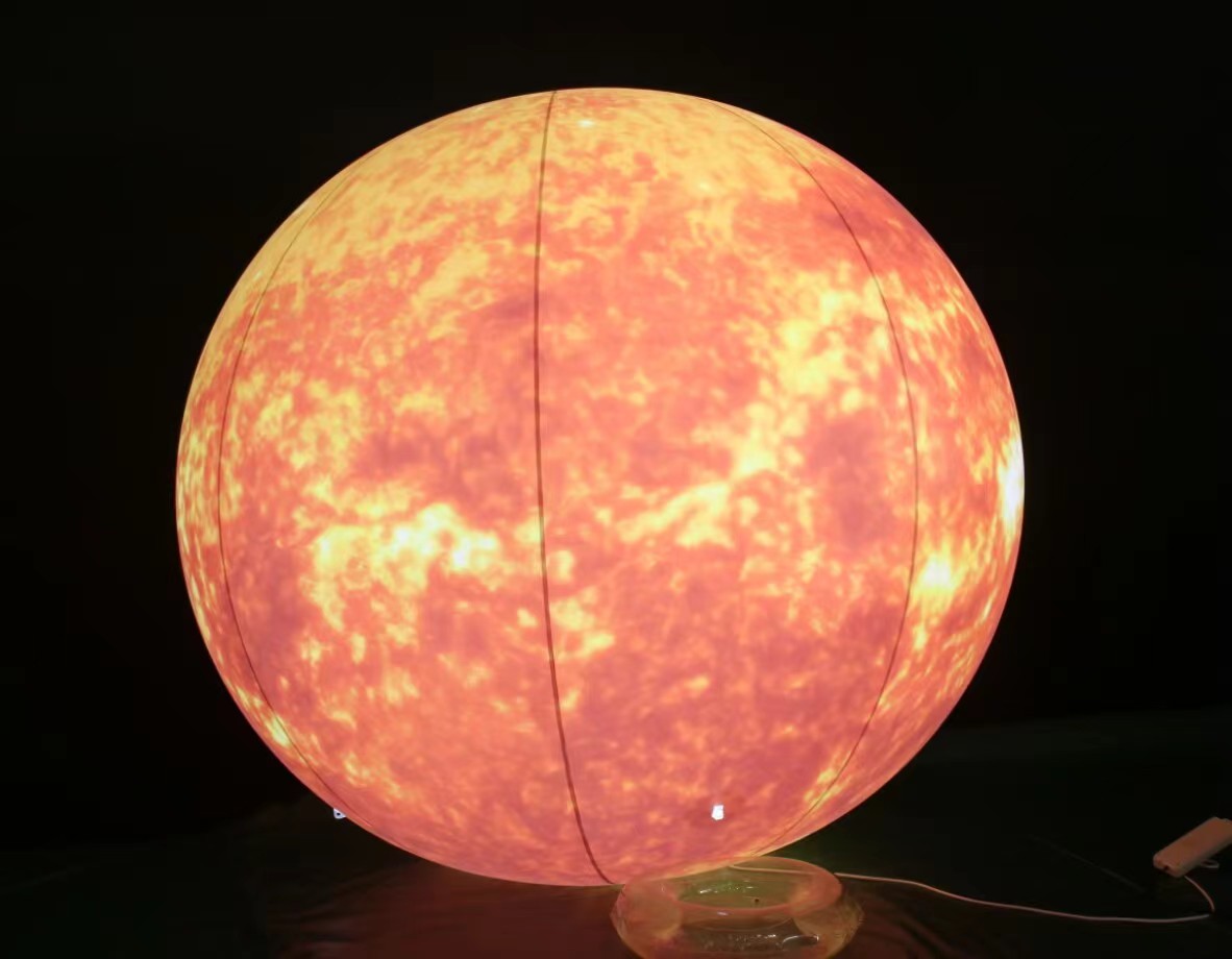 Giove Gonfiabile Gigante Illuminato