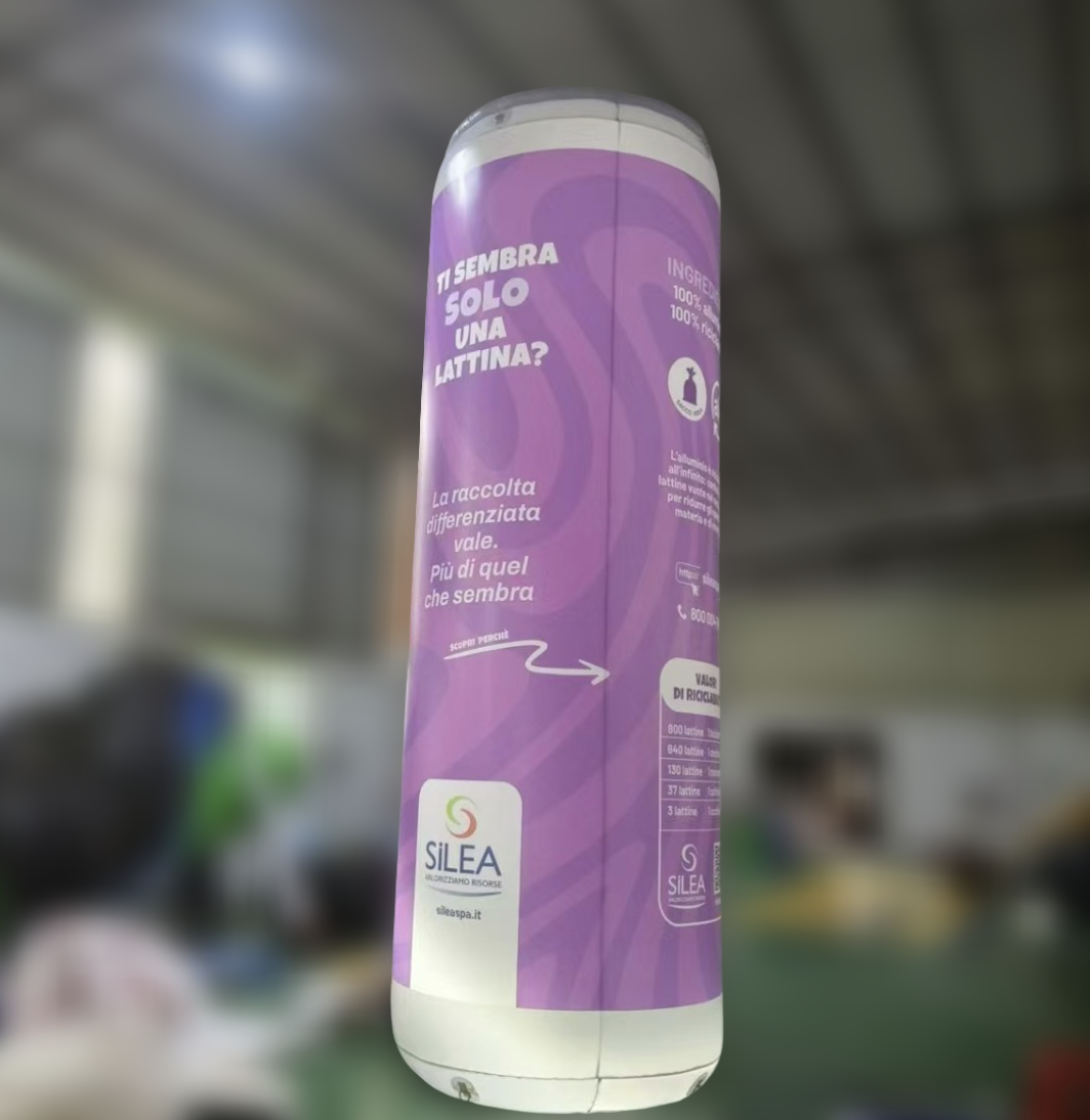 Riproduzioni Lattine Gonfiabili Personalizzate