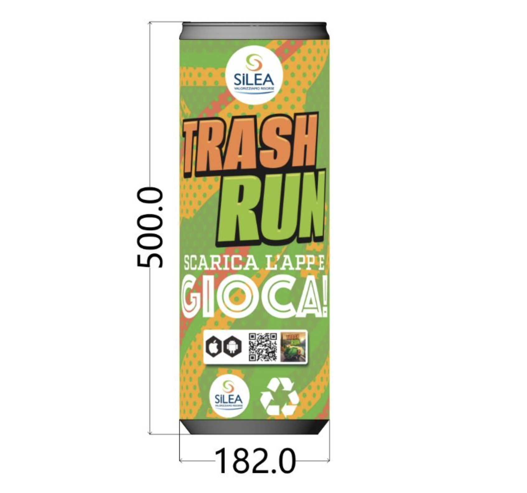 Riproduzioni Lattine Gonfiabili Personalizzate