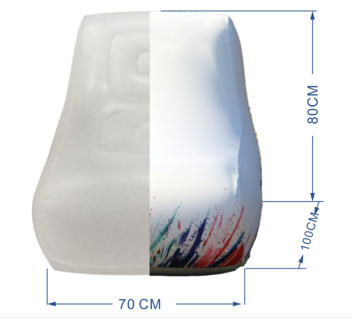 Poltroncina Gonfiabile Personalizzata