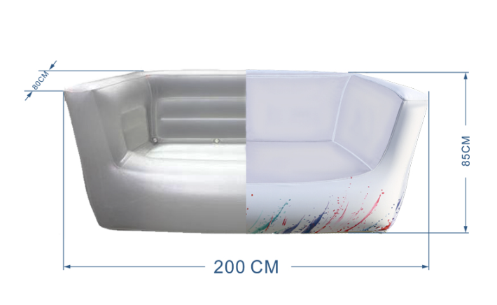 Divano gonfiabile Personalizzato