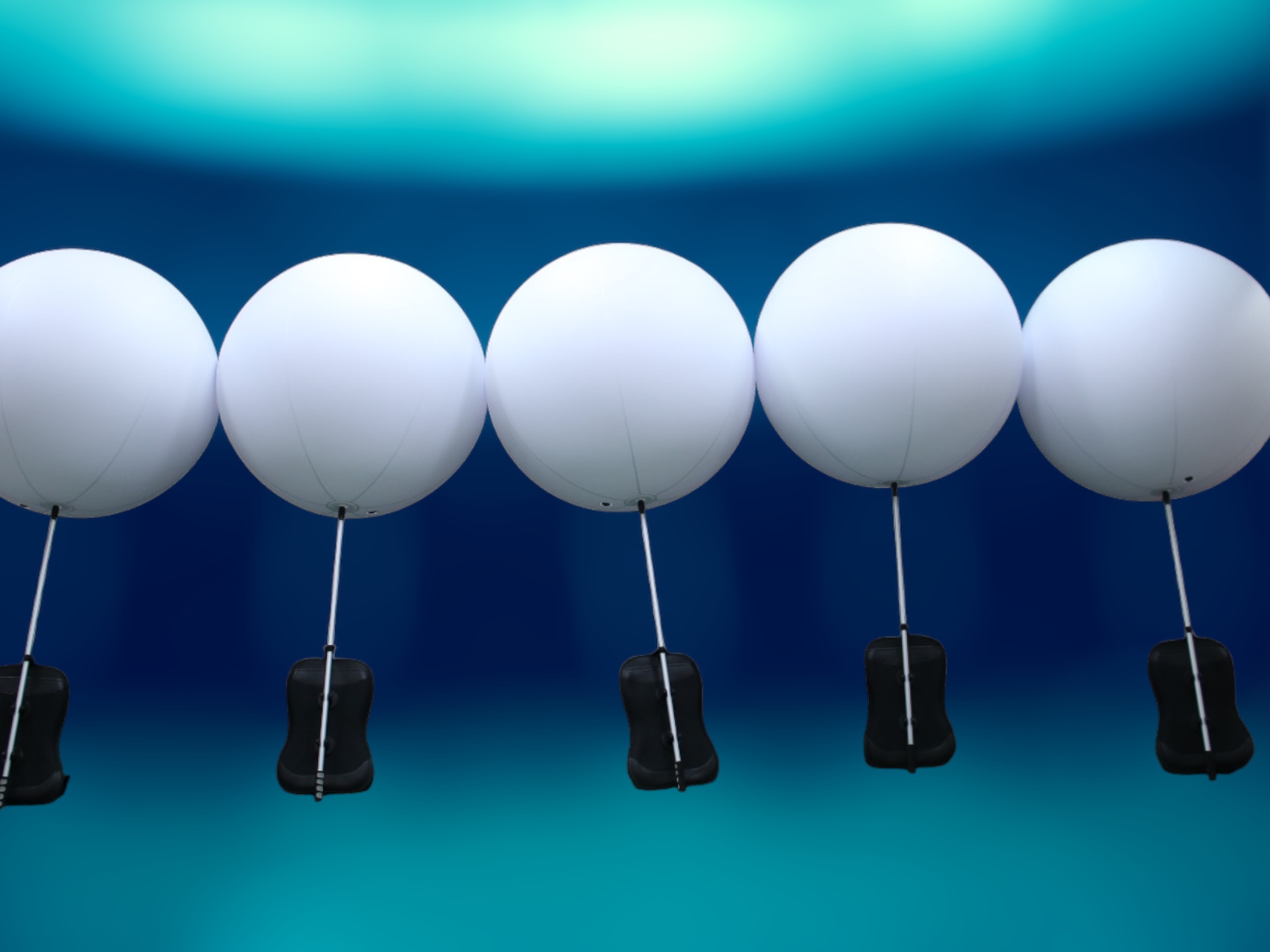 Zaino con Pallone Pubblicitario in PVC