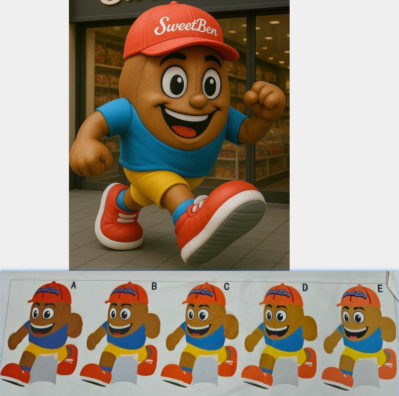 Mascotte Gonfiabile Gigante