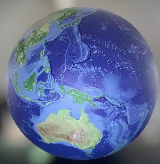 Terra Gonfiabile Gigante Illuminata