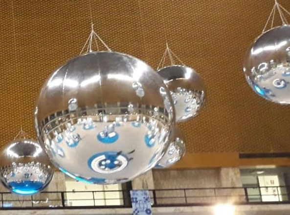 Sfera Specchiata Gonfiabile Mirror Ball