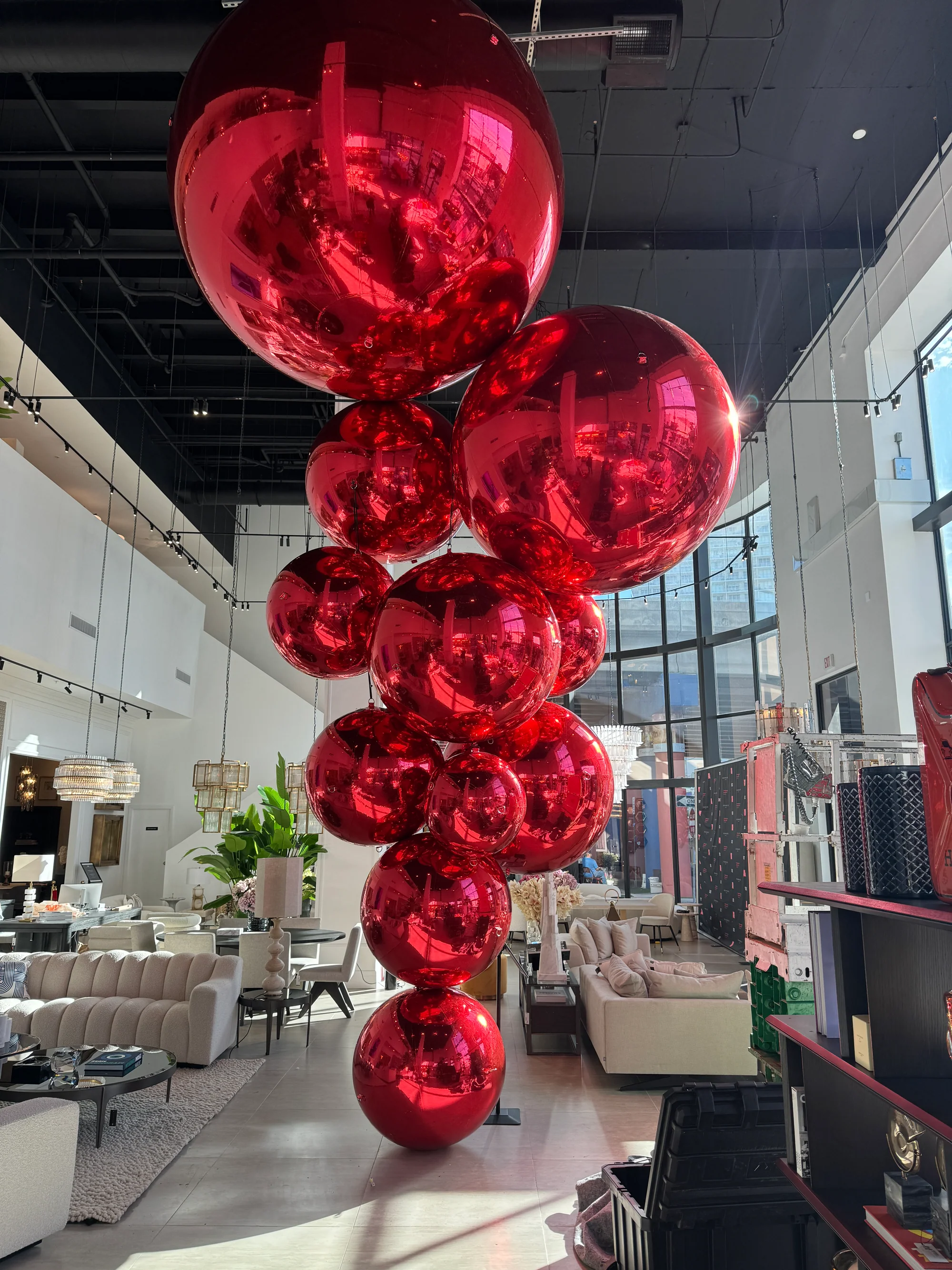 Sfera Specchiata Gonfiabile Mirror Ball