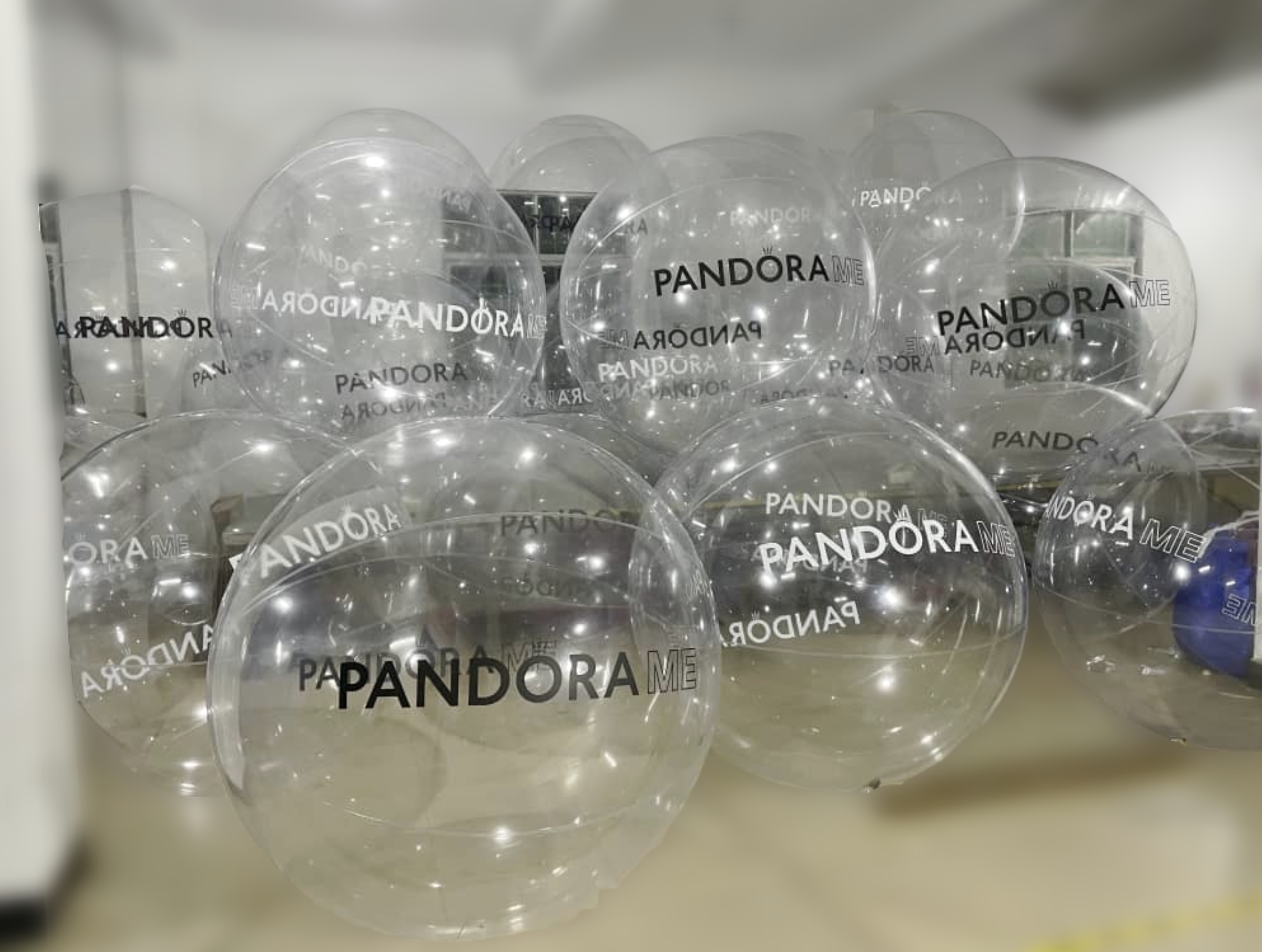 Sfera Trasparente Gonfiabile Pubblicitaria