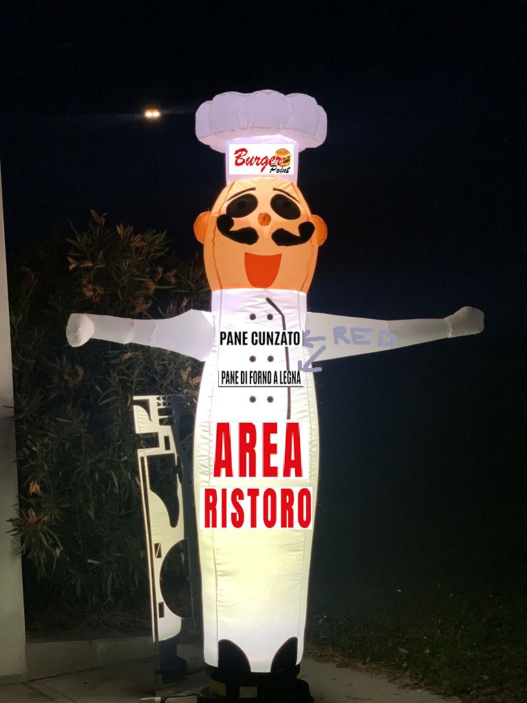 Sky dancer con Braccio Movibile