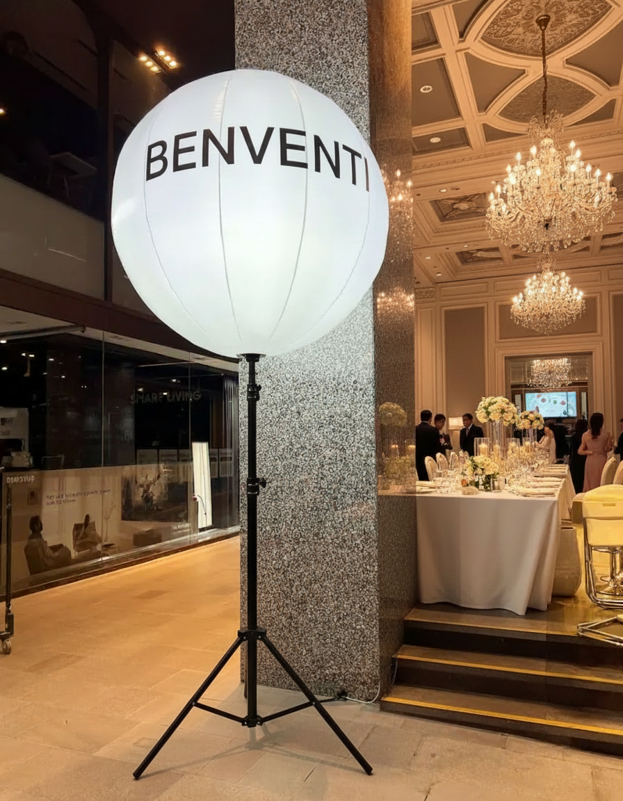 Sfera Gonfiabile su Stativo