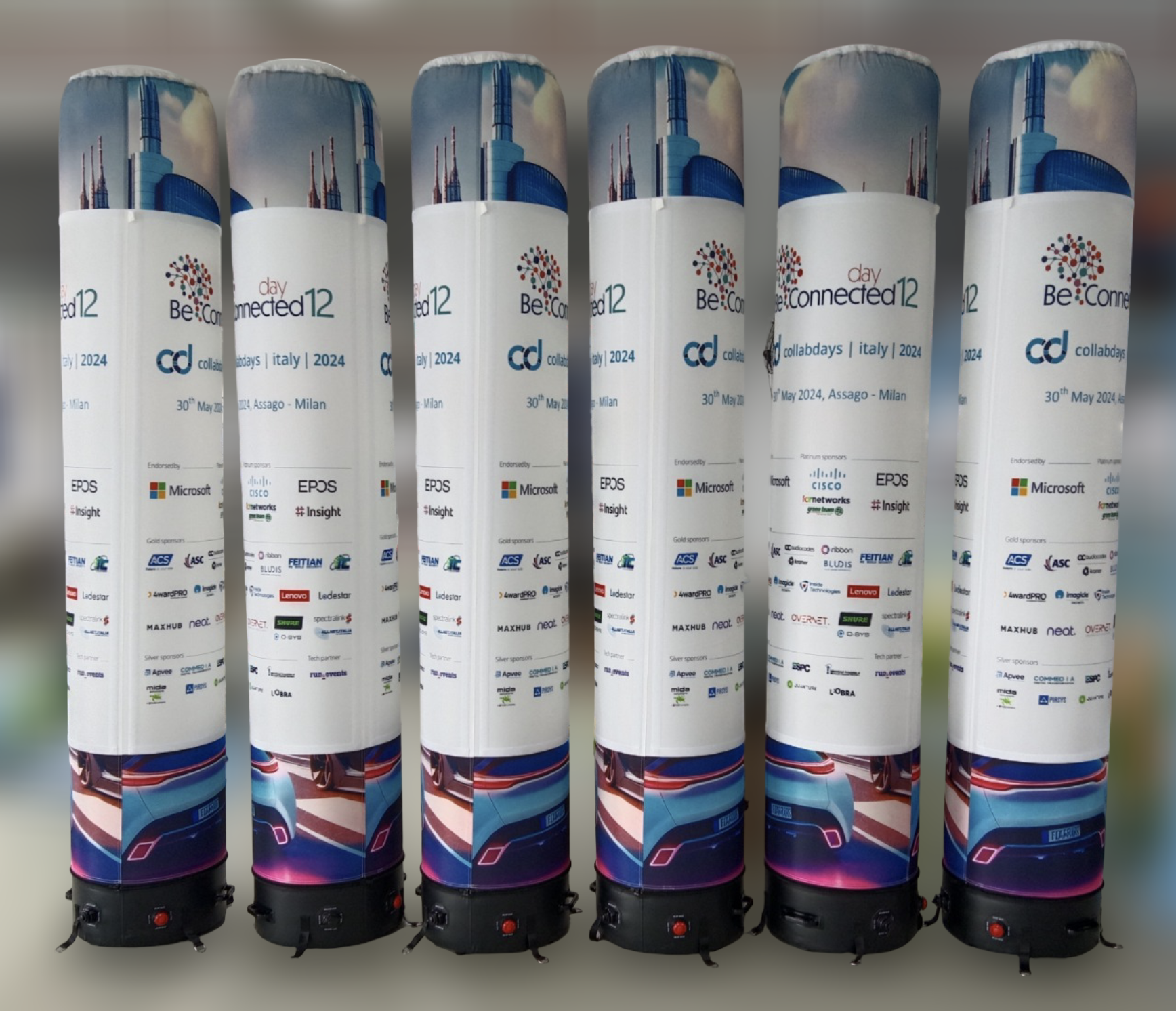 Totem Gonfiabile Pubblicitario B2B