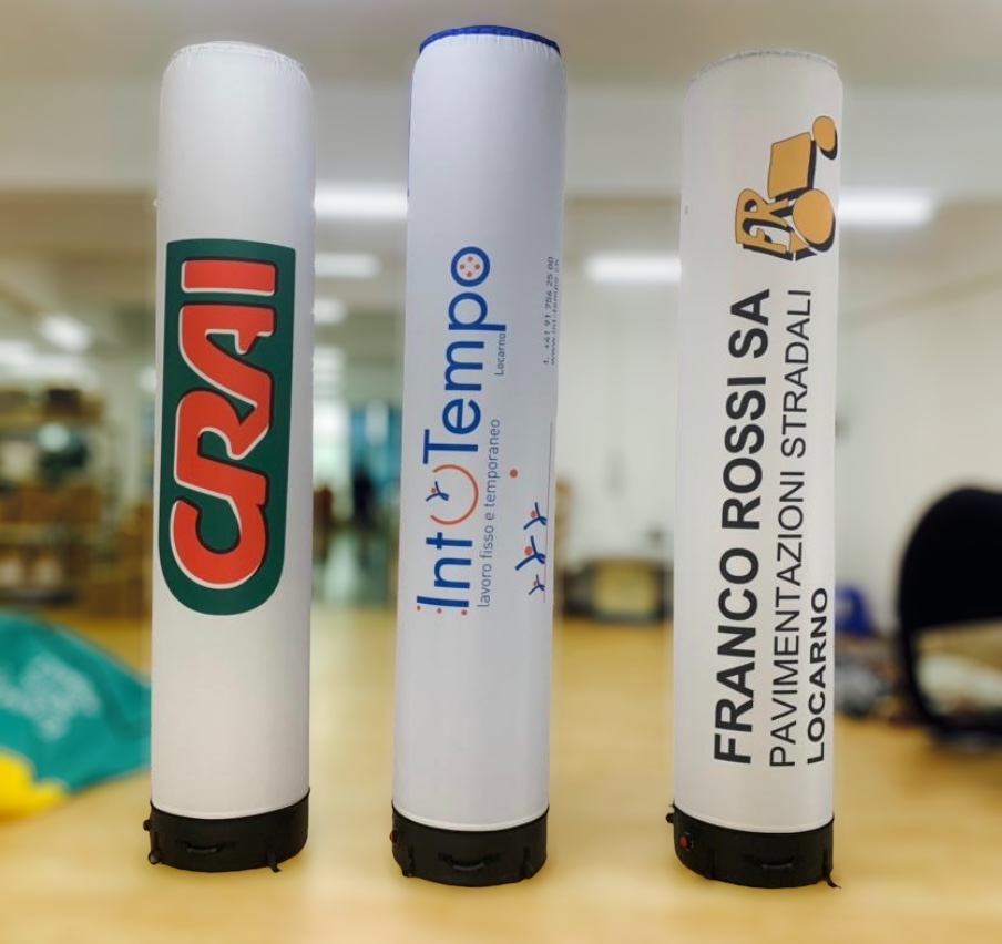 Totem Gonfiabile Pubblicitario B2B