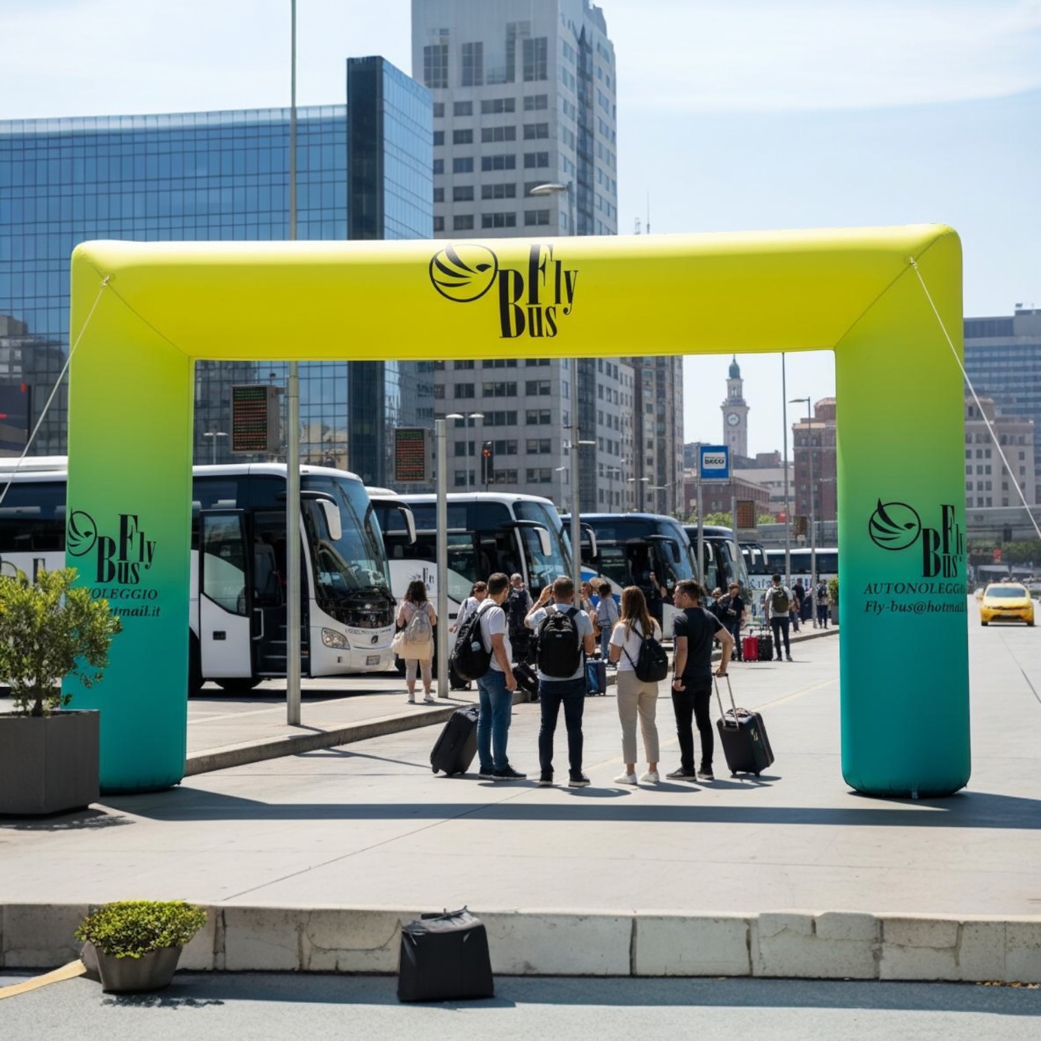 Arco Gonfiabile ad Aria Continua