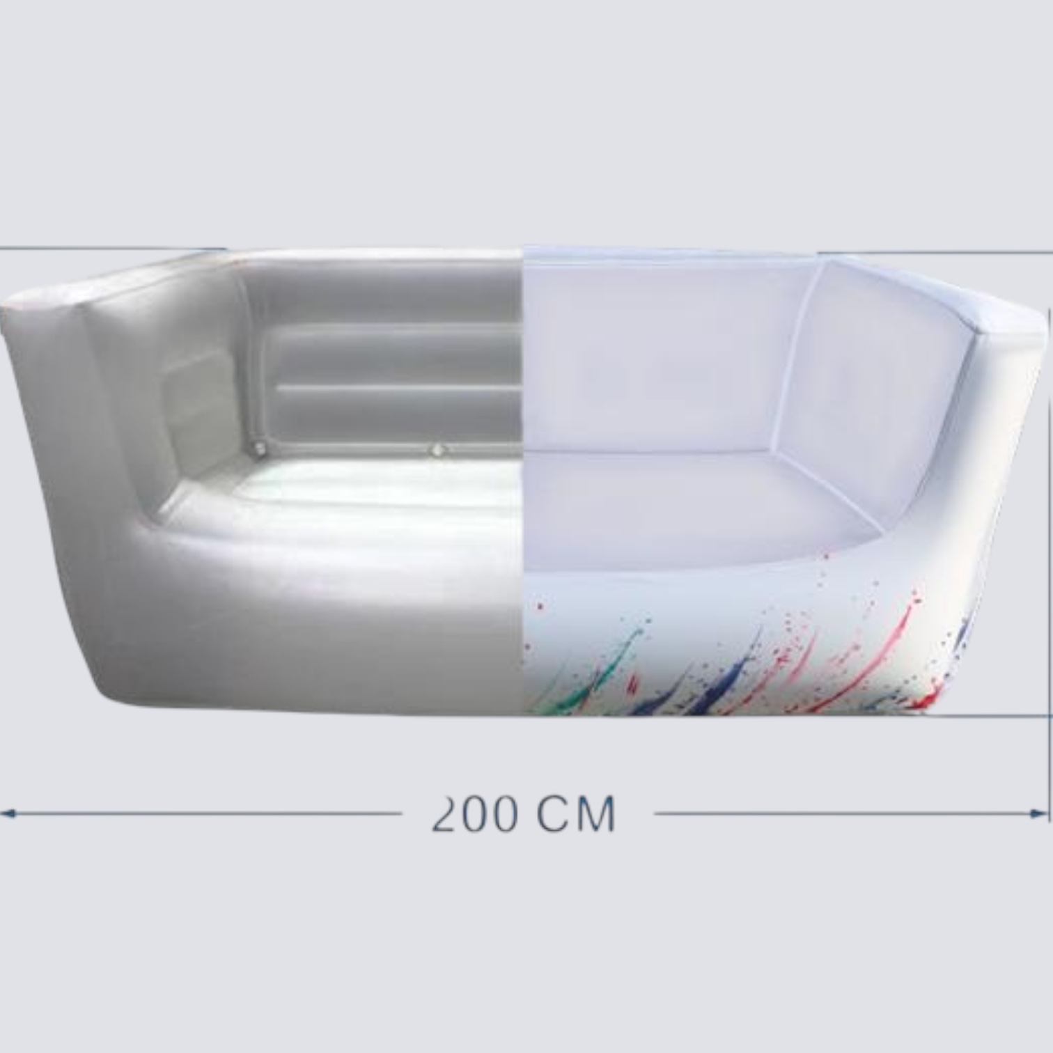 Divano gonfiabile Personalizzato