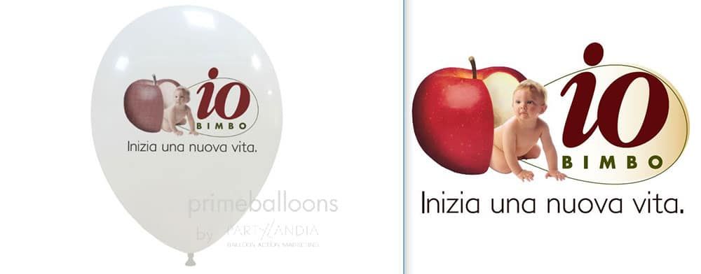 palloncini biodegradabili personalizzati